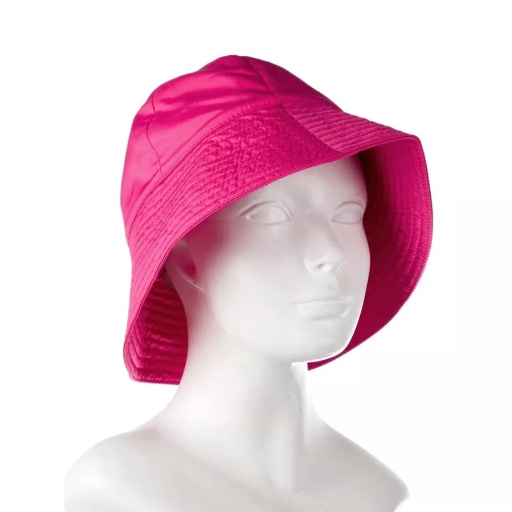 Gucci Double G Logo Cloche Bucket Hat Pink Size M - Picture 2 of 6